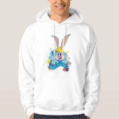 BUGS BUNNY BUILDERS™| BUGS BUNNY™ Character Art パーカ (正面)