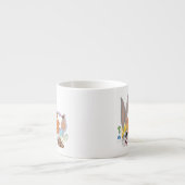 BUGS BUNNY BUILDERS™| BUGS BUNNY™ Sketch Art エスプレッソカップ (正面)