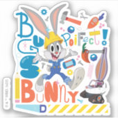 BUGS BUNNY BUILDERS™| BUGS BUNNY™ Work Tools シール (正面)
