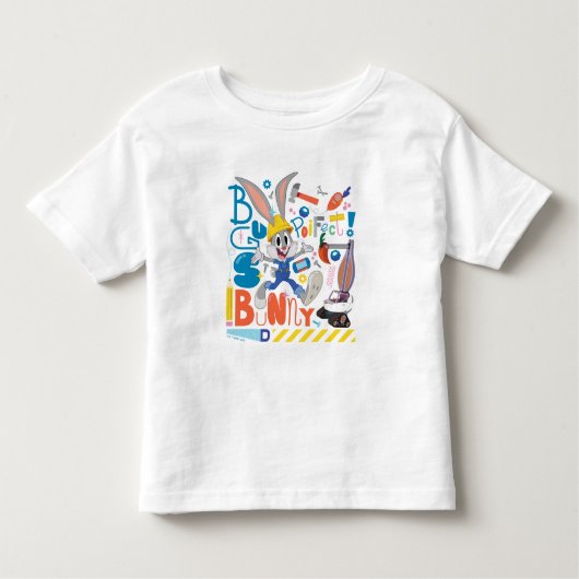 BUGS BUNNY BUILDERS™| BUGS BUNNY™ Work Tools トドラーTシャツ (正面)