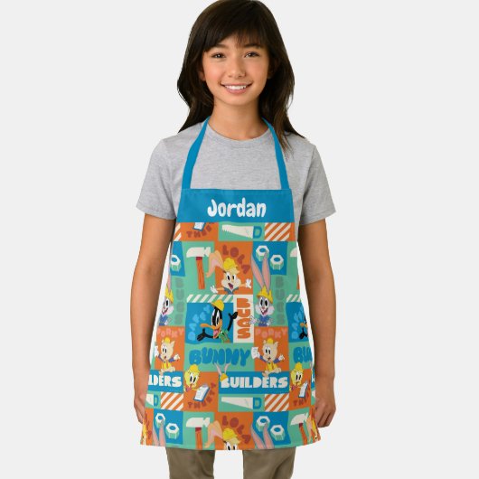 BUGS BUNNY BUILDERS™| Character Grid Pattern エプロン (インサイチュ)