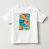 BUGS BUNNY BUILDERS™| Character Grid Pattern トドラーTシャツ (正面)