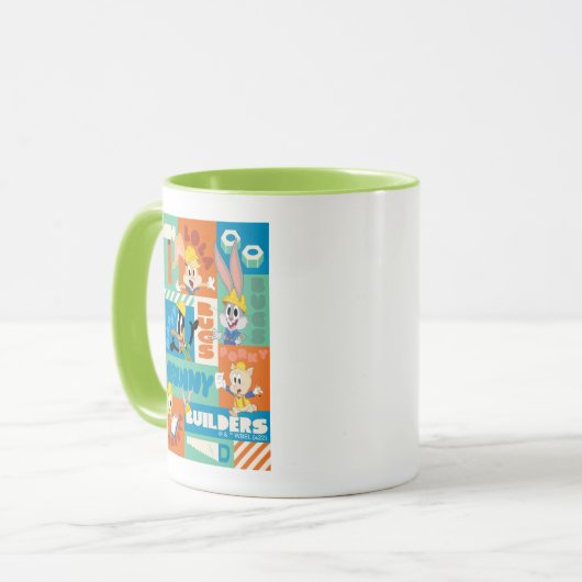 BUGS BUNNY BUILDERS™| Character Grid Pattern マグカップ (正面左)