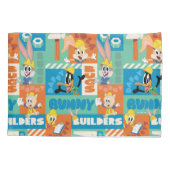 BUGS BUNNY BUILDERS™| Character Grid Pattern 枕カバー (裏面)