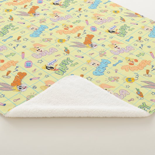 BUGS BUNNY BUILDERS™| Character Sketch Pattern シェルパブランケット (3/4)