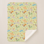 BUGS BUNNY BUILDERS™| Character Sketch Pattern シェルパブランケット (正面)