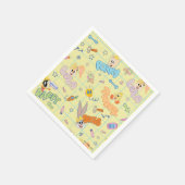 BUGS BUNNY BUILDERS™| Character Sketch Pattern スタンダードカクテルナプキン (角)