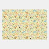 BUGS BUNNY BUILDERS™| Character Sketch Pattern ラッピングペーパーシート (正面)