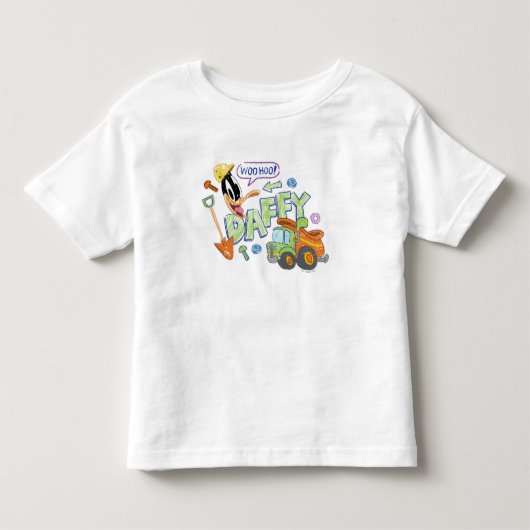 BUGS BUNNY BUILDERS™| DAFFY DUCK™ スケッチアート トドラーTシャツ (正面)