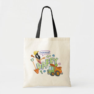 BUGS BUNNY BUILDERS™ DAFFY DUCK™ スケッチアート トートバッグ