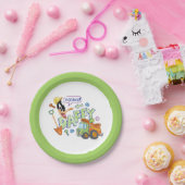 BUGS BUNNY BUILDERS™| DAFFY DUCK™ スケッチアート ペーパープレート (パーティー)