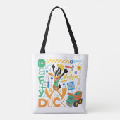 BUGS BUNNY BUILDERS™| DAFFY DUCK™ 作業道具 トートバッグ (裏面)