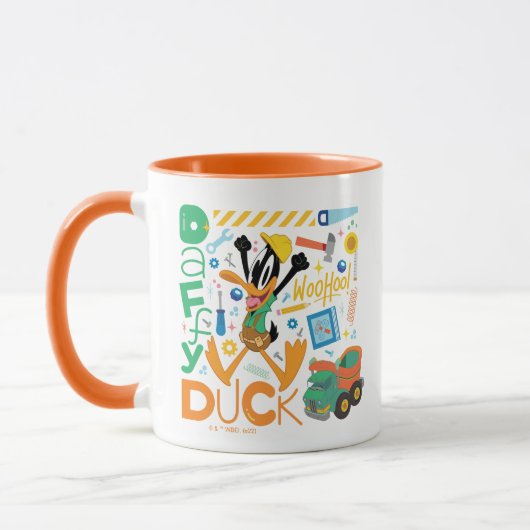 BUGS BUNNY BUILDERS™| DAFFY DUCK™ 作業道具 マグカップ (左)