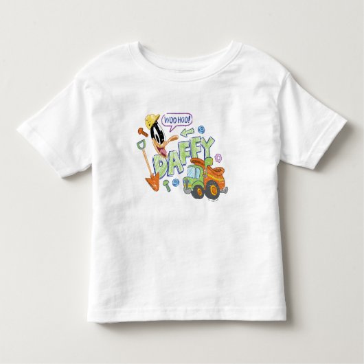 BUGS BUNNY BUILDERS™| DAFFY DUCK™ Sketch Art トドラーTシャツ (正面)