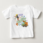 BUGS BUNNY BUILDERS™| DAFFY DUCK™ Sketch Art ベビーTシャツ (正面)