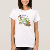 BUGS BUNNY BUILDERS™| DAFFY DUCK™ Sketch Art Tシャツ (正面)