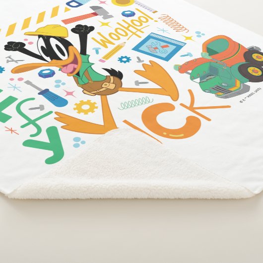 BUGS BUNNY BUILDERS™| DAFFY DUCK™ Work Tools シェルパブランケット (3/4)