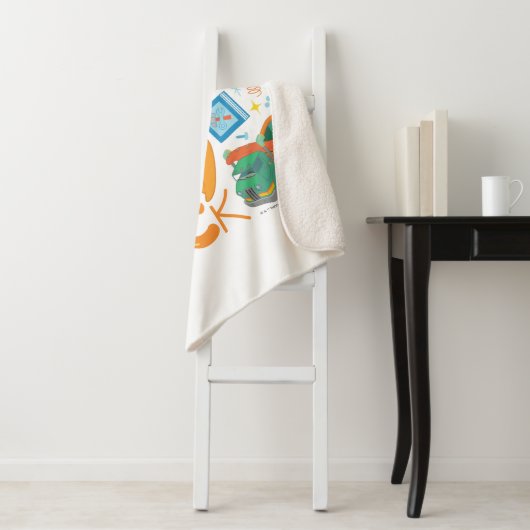 BUGS BUNNY BUILDERS™| DAFFY DUCK™ Work Tools シェルパブランケット (インサイチュ)