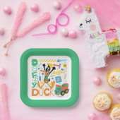 BUGS BUNNY BUILDERS™| DAFFY DUCK™ Work Tools ペーパープレート (パーティー)