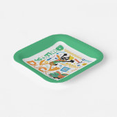 BUGS BUNNY BUILDERS™| DAFFY DUCK™ Work Tools ペーパープレート (傾斜あり)