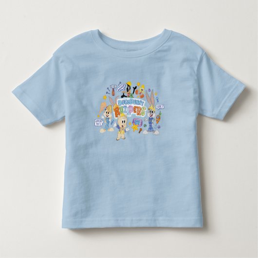 BUGS BUNNY BUILDERS™| Group Sketch Art トドラーTシャツ (正面)