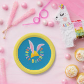 BUGS BUNNY BUILDERS™| Hard Hat Circle Logo ペーパープレート (パーティー)