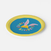 BUGS BUNNY BUILDERS™| Hard Hat Circle Logo ペーパープレート (アングル)