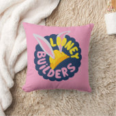 BUGS BUNNY BUILDERS™| Hard Hat Scalloped Logo クッション (ブランケット)