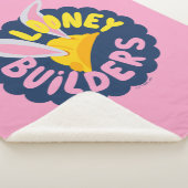 BUGS BUNNY BUILDERS™| Hard Hat Scalloped Logo シェルパブランケット (3/4)