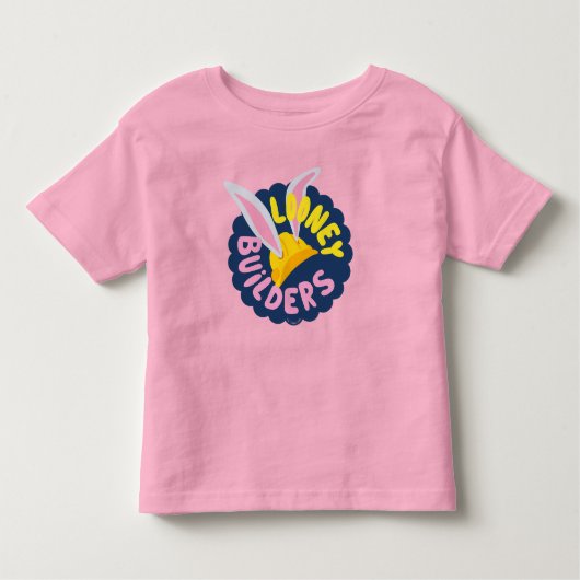BUGS BUNNY BUILDERS™| Hard Hat Scalloped Logo トドラーTシャツ (正面)