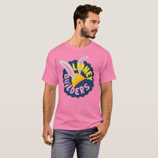 BUGS BUNNY BUILDERS™| Hard Hat Scalloped Logo Tシャツ (正面フル)