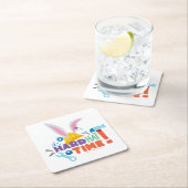 BUGS BUNNY BUILDERS™| It's Hard Hat Time スクエアペーパーコースター (インサイチュ)