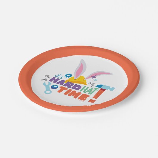 BUGS BUNNY BUILDERS™| It's Hard Hat Time ペーパープレート (アングル)