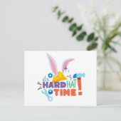 BUGS BUNNY BUILDERS™| It's Hard Hat Time ポストカード (スタンド正面)
