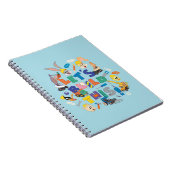 BUGS BUNNY BUILDERS™| "Let's Build This" コラージュ ノートブック (右側)