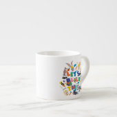 BUGS BUNNY BUILDERS™| "Let's Build This" Collage エスプレッソカップ (正面右)