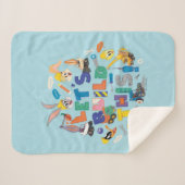 BUGS BUNNY BUILDERS™| "Let's Build This" Collage シェルパブランケット (正面(横))