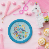 BUGS BUNNY BUILDERS™| "Let's Build This" Collage ペーパープレート (パーティー)