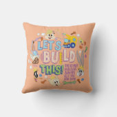 BUGS BUNNY BUILDERS™| "Let's Build This" Sketch クッション (裏面)