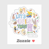 BUGS BUNNY BUILDERS™| "Let's Build This" Sketch シール (シート)