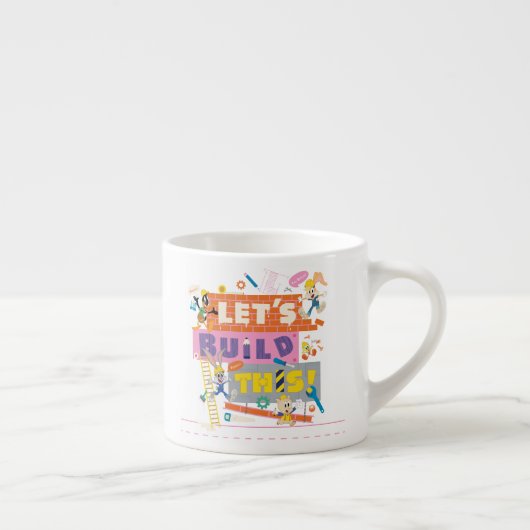 BUGS BUNNY BUILDERS™| "Let's Build This" Work Site エスプレッソカップ (右)