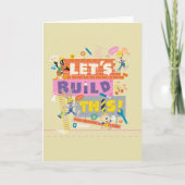 BUGS BUNNY BUILDERS™| "Let's Build This" Work Site カード (正面)