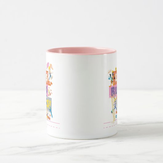 BUGS BUNNY BUILDERS™| "Let's Build This" Work Site マグカップ (中央)