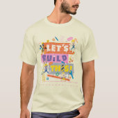 BUGS BUNNY BUILDERS™| "Let's Build This" Work Site Tシャツ (正面)