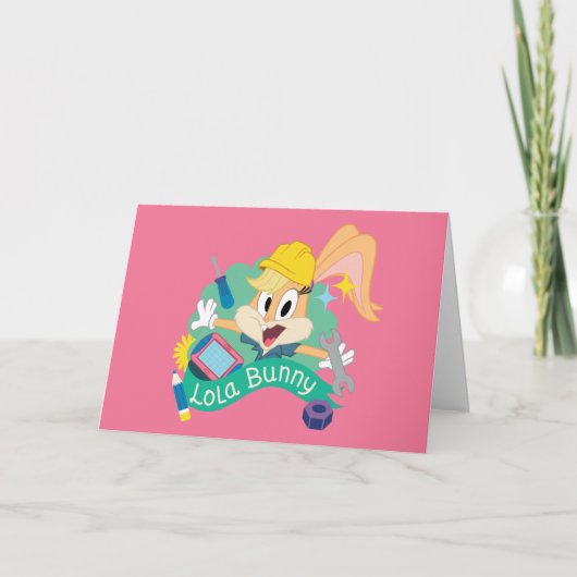 BUGS BUNNY BUILDERS™| Lola Bunny Character Graphic カード (正面)