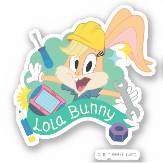 BUGS BUNNY BUILDERS™| Lola Bunny Character Graphic シール (正面)