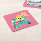 BUGS BUNNY BUILDERS™| Lola Bunny Character Graphic スクエアペーパーコースター (アングル)