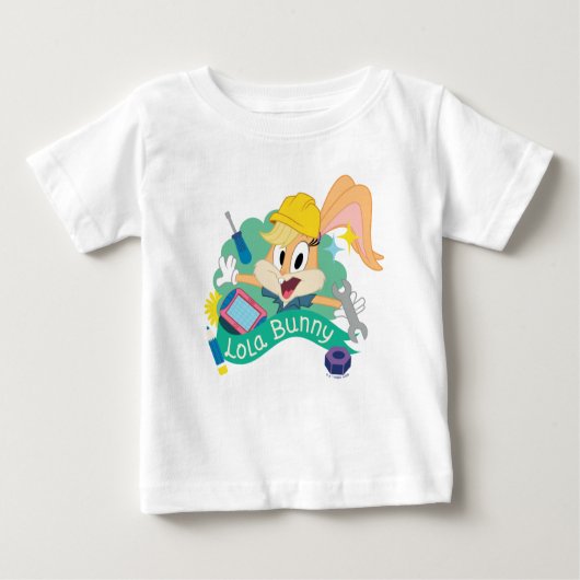BUGS BUNNY BUILDERS™| Lola Bunny Character Graphic ベビーTシャツ (正面)