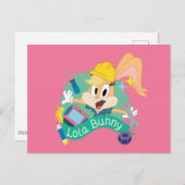 BUGS BUNNY BUILDERS™| Lola Bunny Character Graphic ポストカード (正面/裏面)
