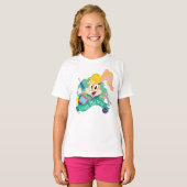 BUGS BUNNY BUILDERS™| Lola Bunny Character Graphic Tシャツ (正面フル)